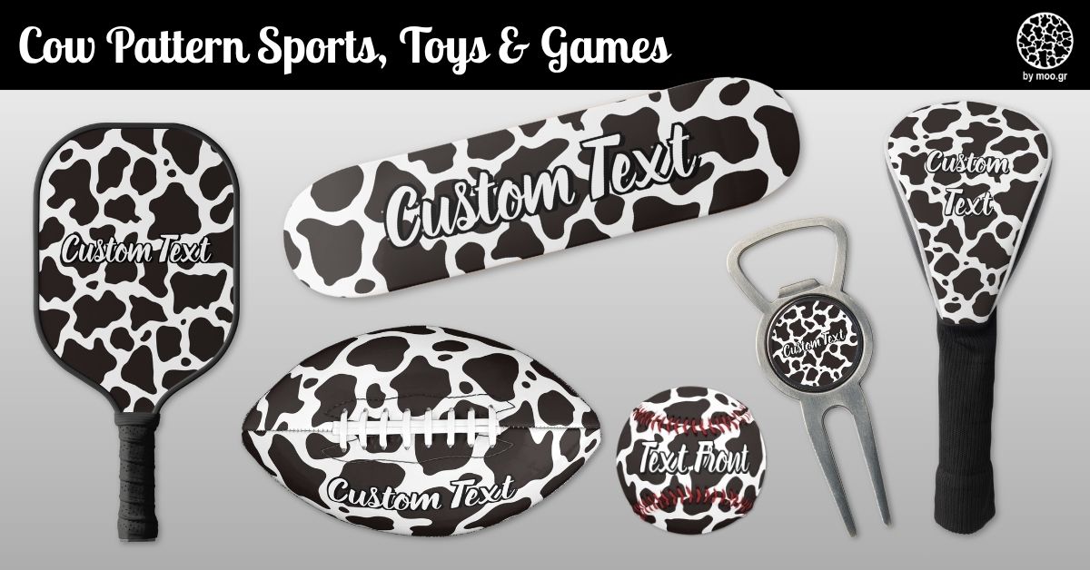 Cow Pattern Sports, Toys & Games